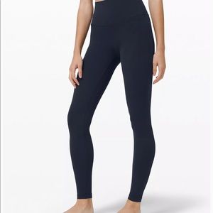 navy lululemon leggings